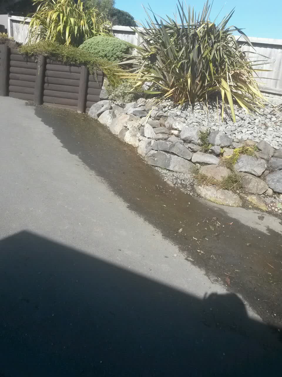 The photograph attached to this water supply report