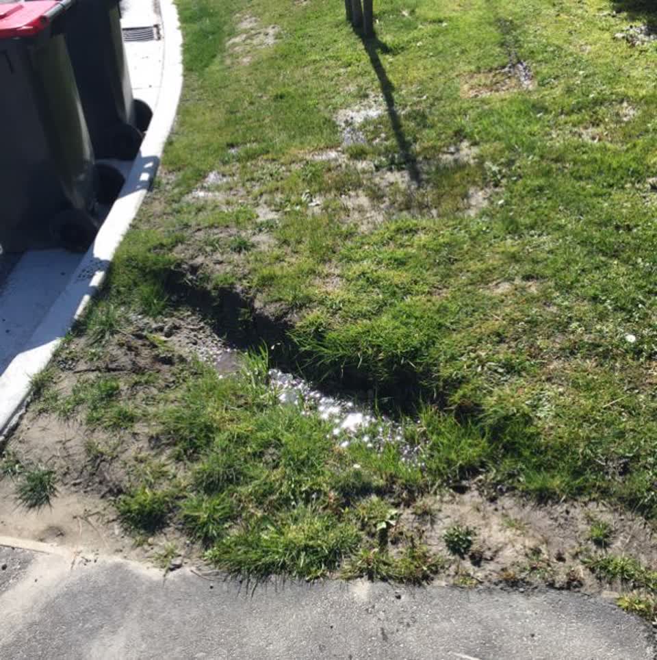 The photograph attached to this water supply report