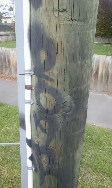 Graffiti, a report photo