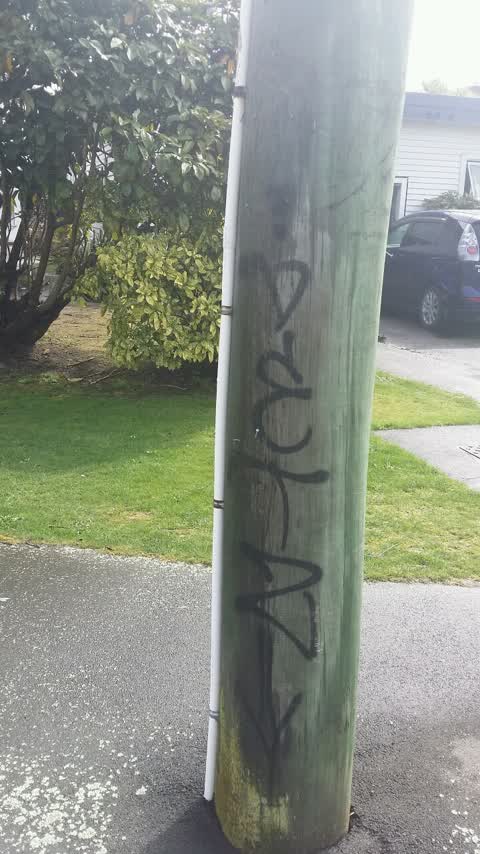 Graffiti, a report photo
