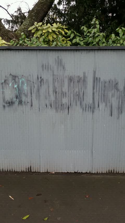 Graffiti, a report photo