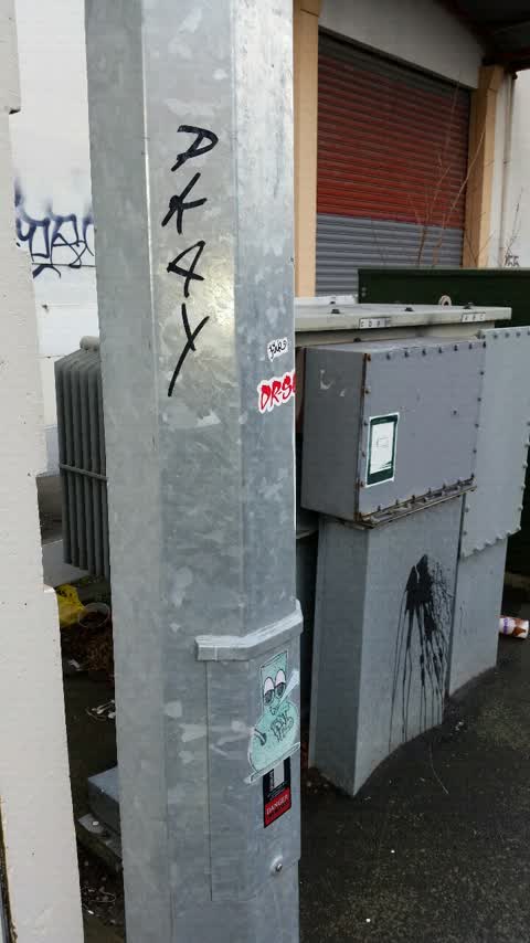 Graffiti, a report photo