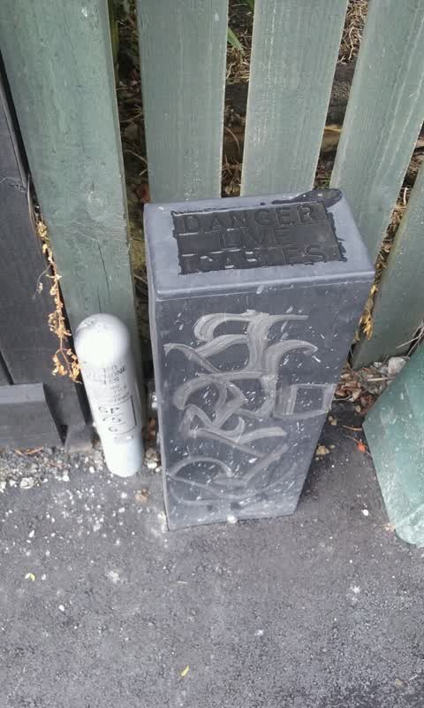 Graffiti, a report photo