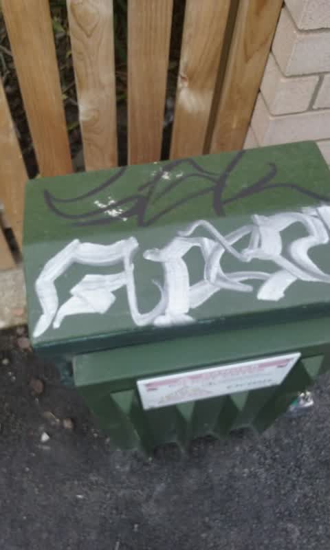 Graffiti, a report photo