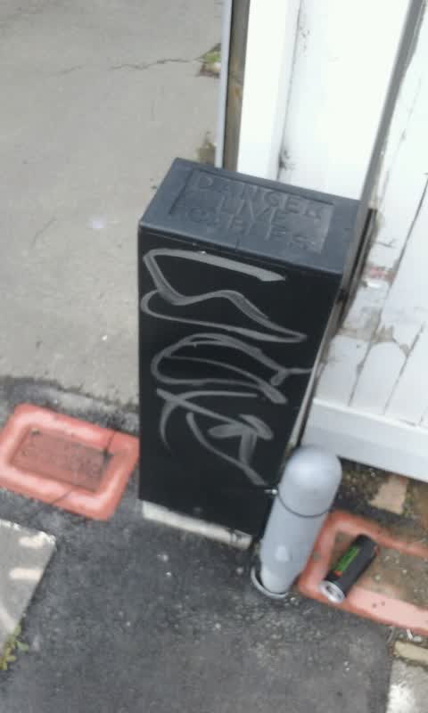 Graffiti, a report photo