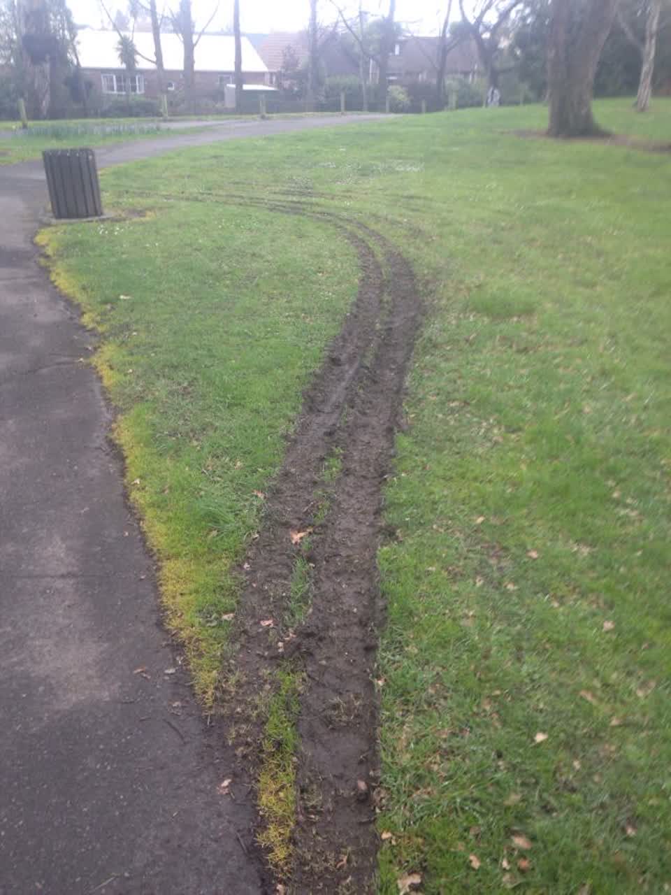 The photograph attached to this parks report