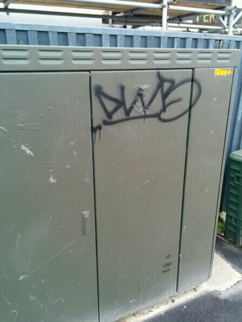 Graffiti, a report photo