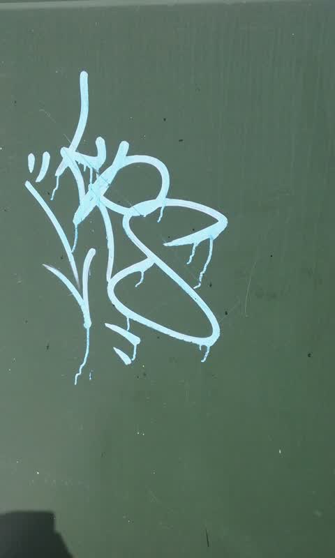 Graffiti, a report photo