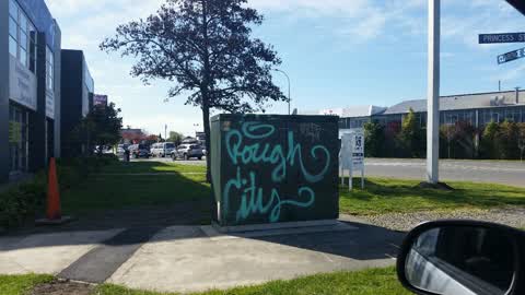 Graffiti, a report photo
