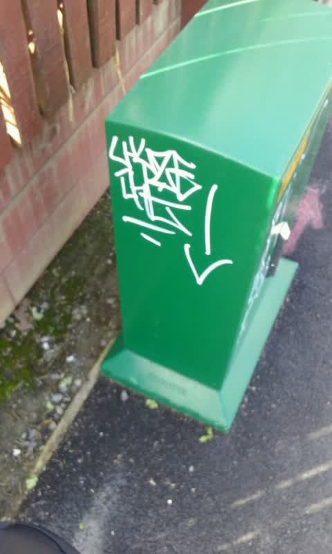 Graffiti, a report photo