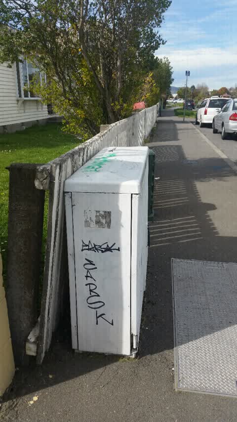 Graffiti, a report photo
