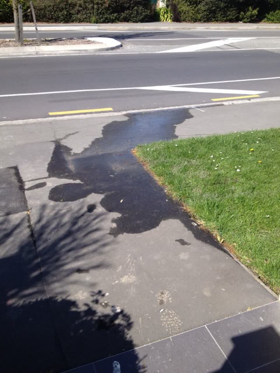 The photograph attached to this water supply report