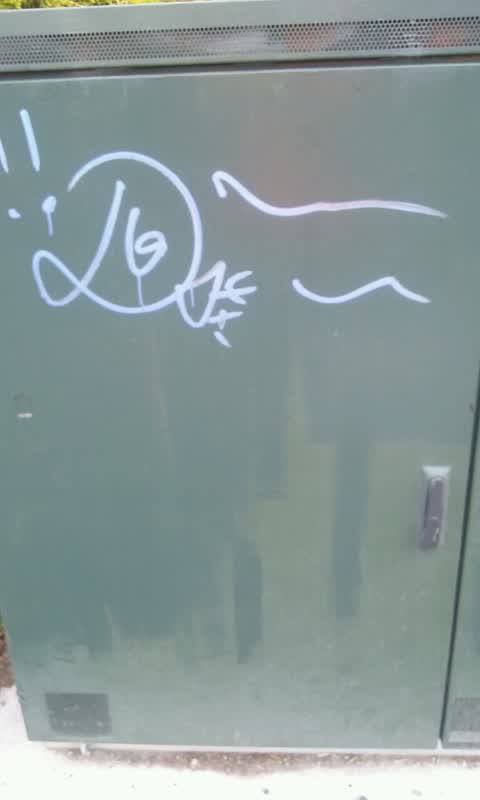 Graffiti, a report photo
