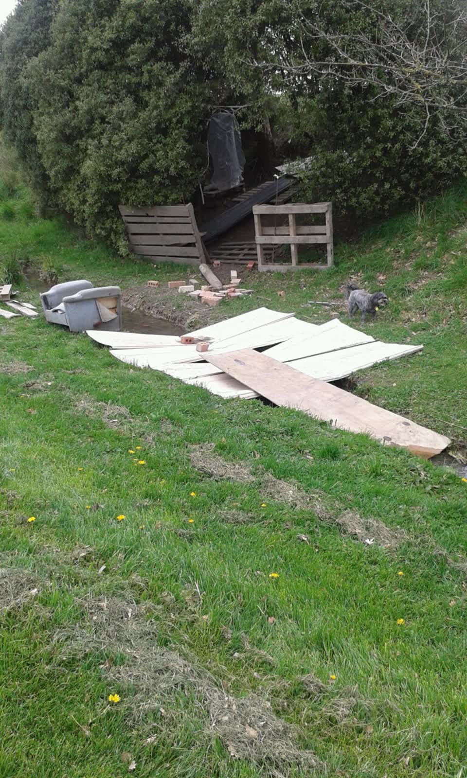 The photograph attached to this parks report