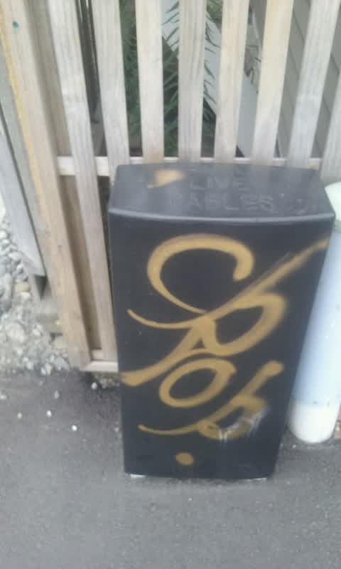 Graffiti, a report photo