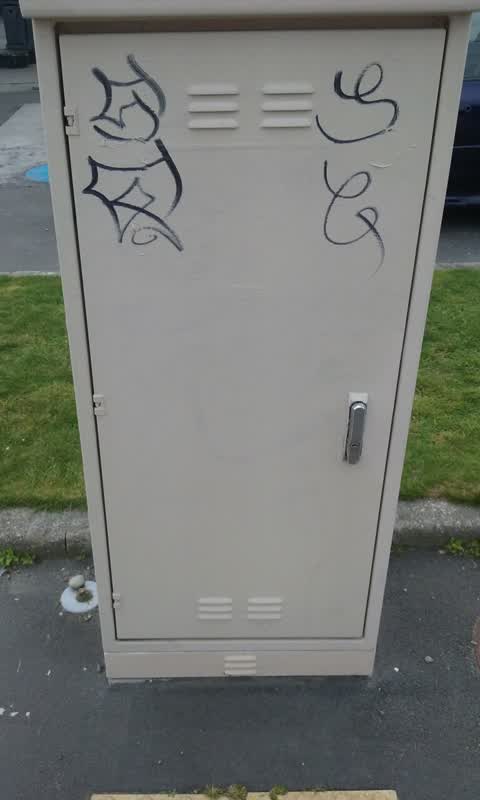 Graffiti, a report photo