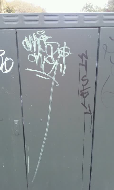 Graffiti, a report photo