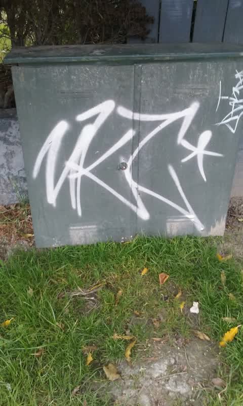 Graffiti, a report photo
