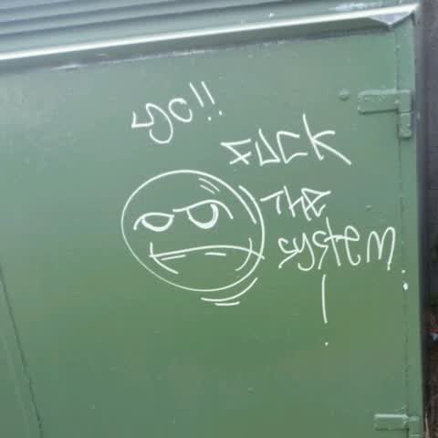 Graffiti, a report photo