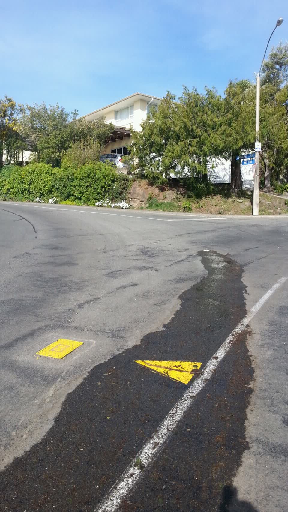 The photograph attached to this water supply report