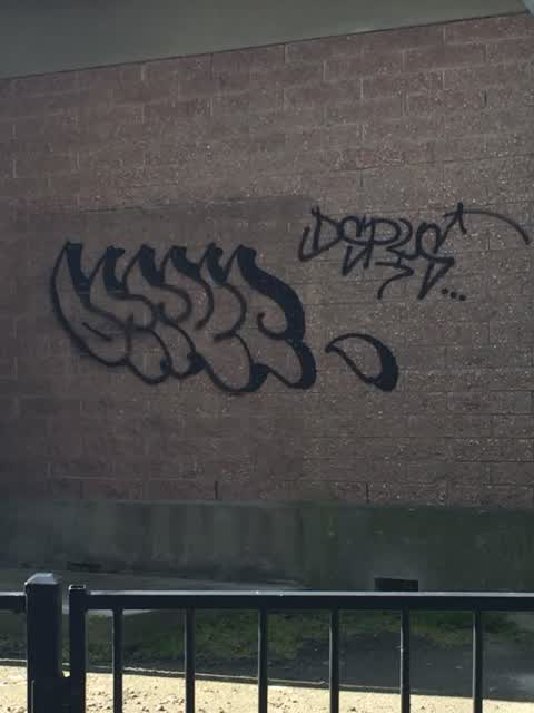 Graffiti, a report photo
