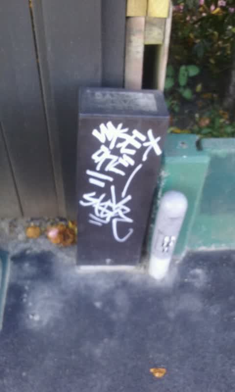 Graffiti — a report photo