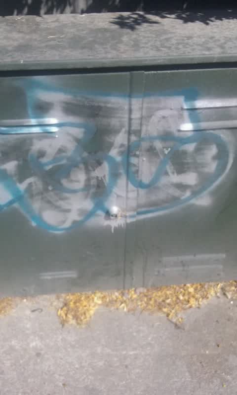 Graffiti, a report photo