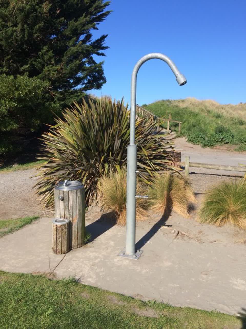 The photograph attached to this parks report