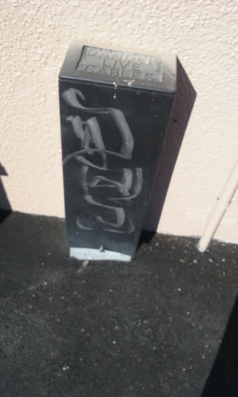 Graffiti, a report photo