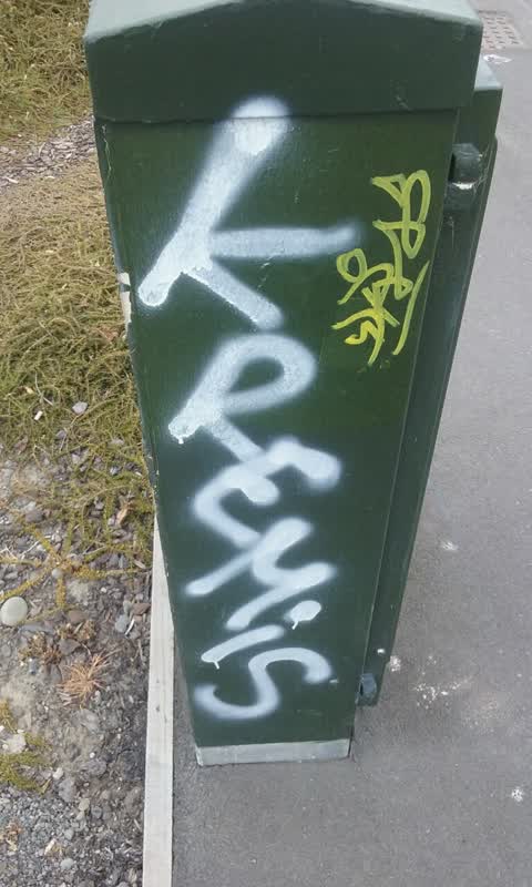 Graffiti, a report photo