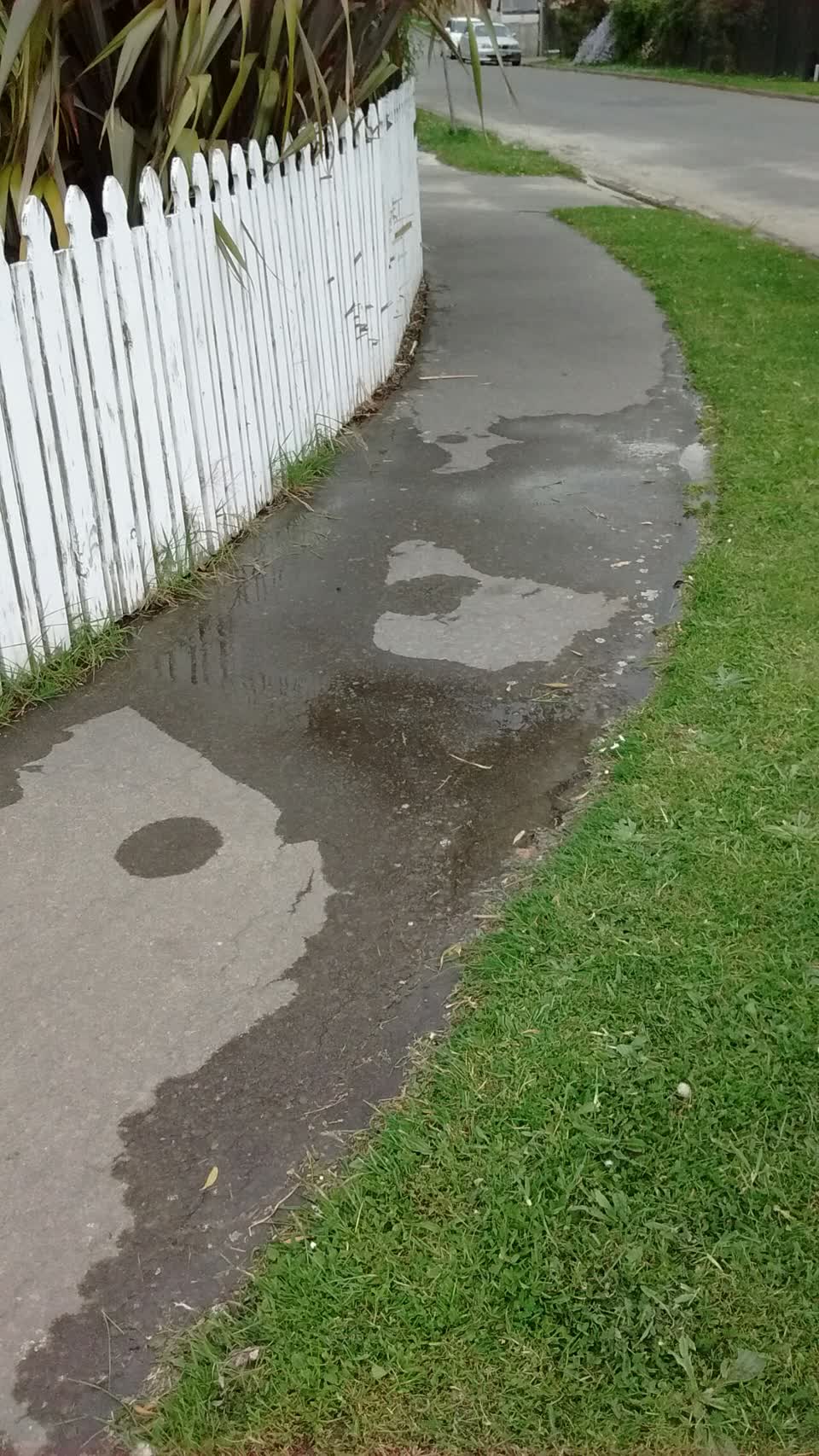 The photograph attached to this water supply report