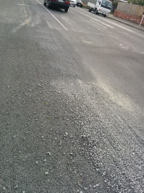 Roading/Streets, a report photo