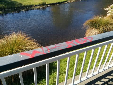 Graffiti, a report photo