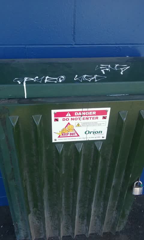 Graffiti, a report photo