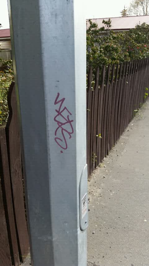 Graffiti, a report photo