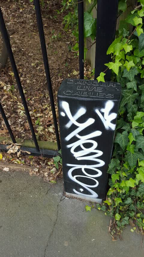 Graffiti, a report photo