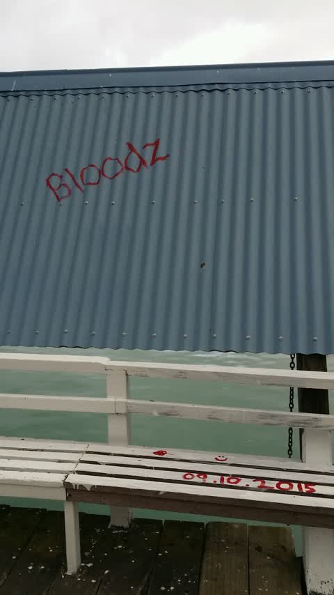Graffiti, a report photo