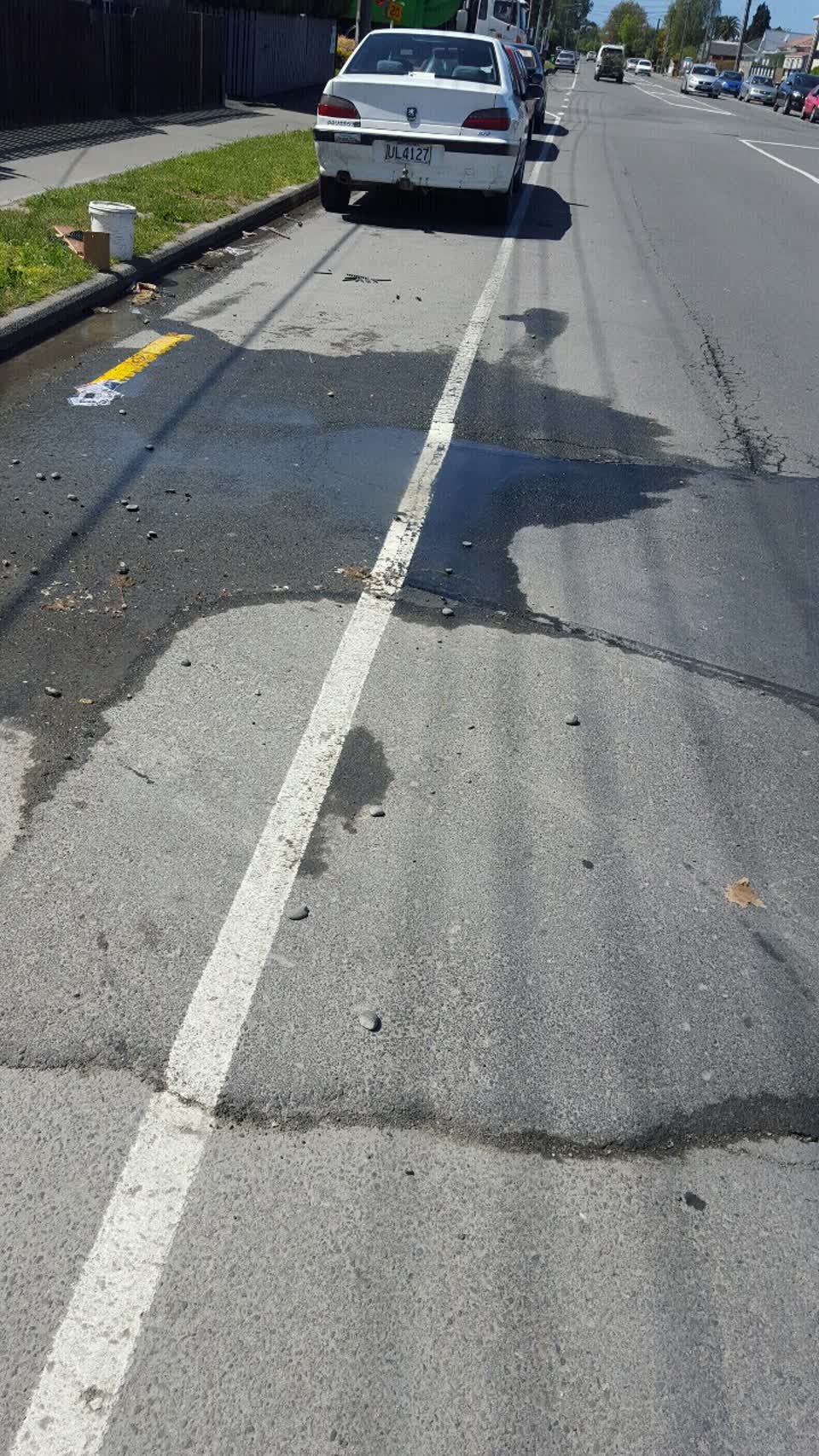 The photograph attached to this water supply report