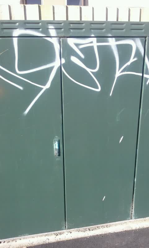 Graffiti, a report photo