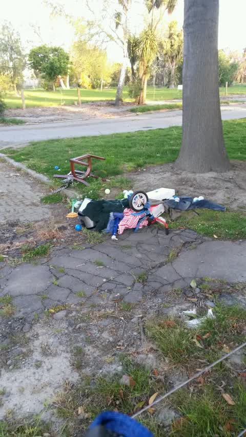 Rubbish/Recycling, a report photo
