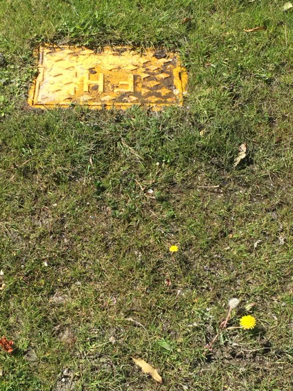 The photograph attached to this water supply report