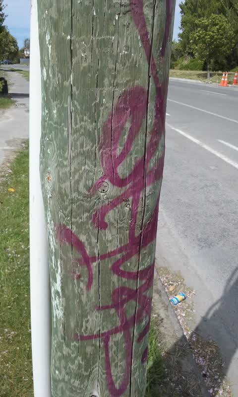 Graffiti, a report photo