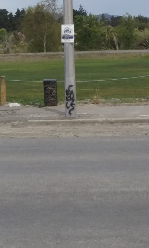 Graffiti, a report photo