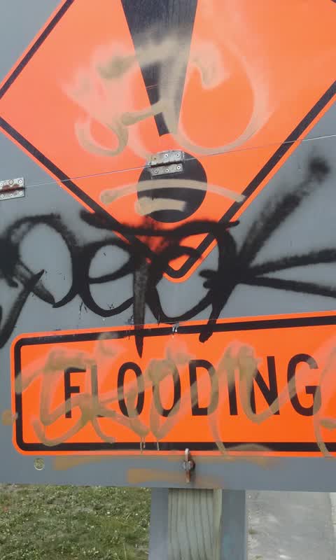 Graffiti, a report photo