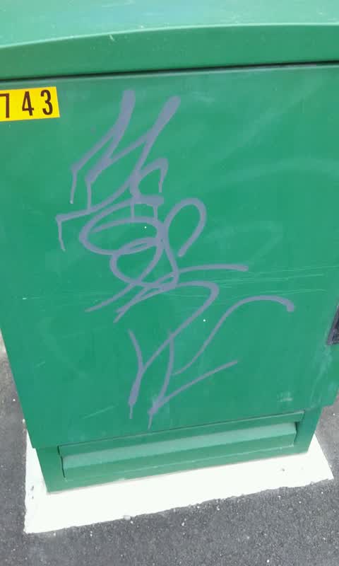 Graffiti, a report photo