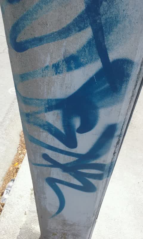 Graffiti, a report photo