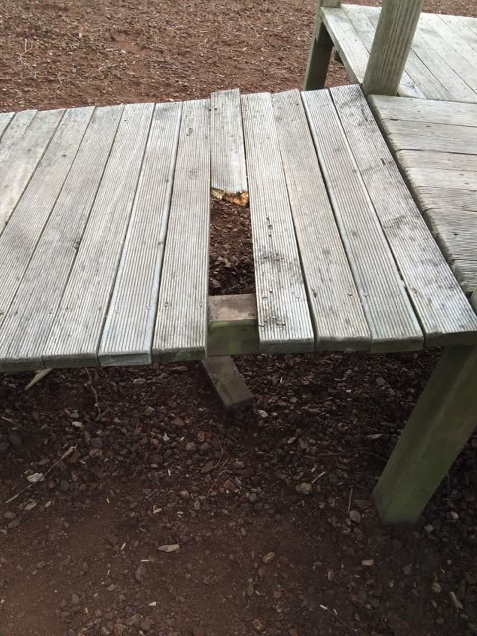 The photograph attached to this parks report