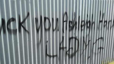 Graffiti, a report photo