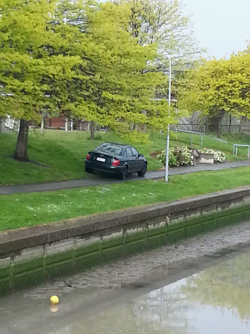 The photograph attached to this parks report