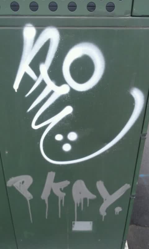 Graffiti, a report photo